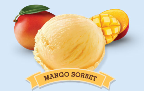 Mr Pisa mango gelato